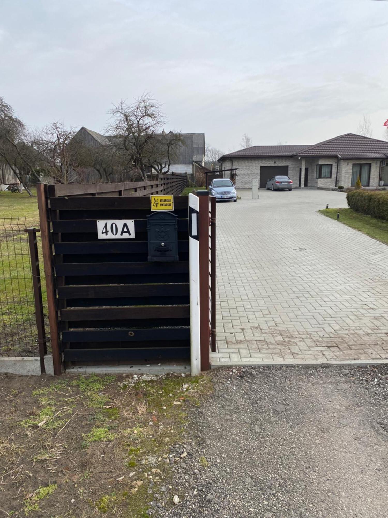 Ferienwohnung Privatus Namas Šilutė Exterior foto